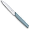 Нож для овощей Victorinox Swiss Modern, лезвие 10 см, голубая ручка 6.9006.10W21